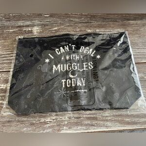 Harry Potter‎ I Can’t Deal With Muggles
Today Black Cosmetic Case Bag Travel New